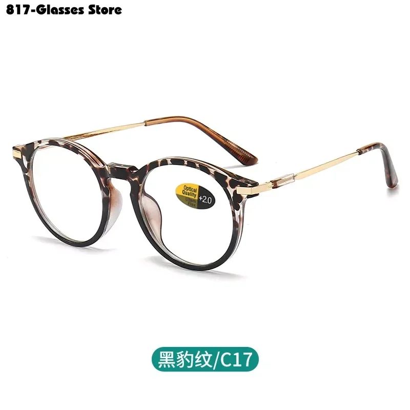 2023 Reading Glasses Women Men Universal Full Frame Anti Blue Light Newspaper Reading Mobile Phone Presbyopic Glasses