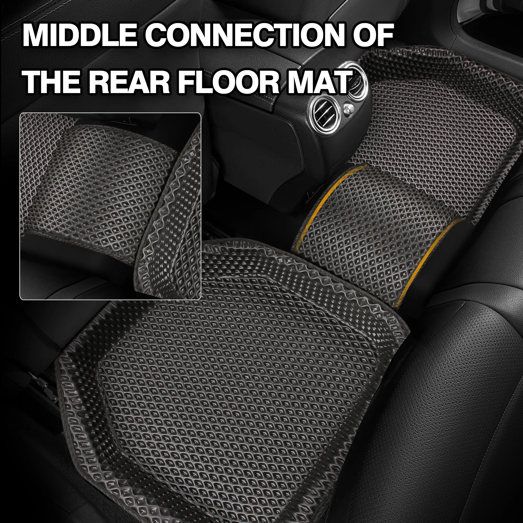 EVA Material Universal Size Car Floor Mat for TOYOTA Corolla Yaris Prius Vios Kluger Sequoia Rush Avalon Avanza Car Accessories - view 5
