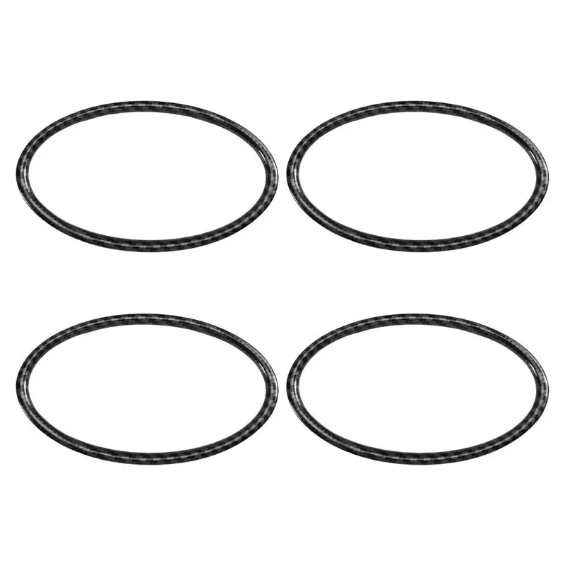 High-Quality For Ford Focus MK2 2005- 2013 Compatible 4PCS Dash Air Conditioning Outlet Vent Trim Ring Cover 4M51-A014L21-AD 4M5
