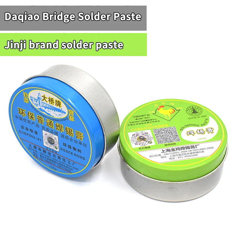 

1 шт., 100 г паяльная паста, синяя кислотная паяльная паста, нейтральный канифольный флюс, ремонт и сварочный крем, крем для припоя