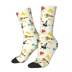 Bill Cipher Socks Harajuku Super Soft Stockings All Season Long Socks Accessories for Unisex Birthday Present