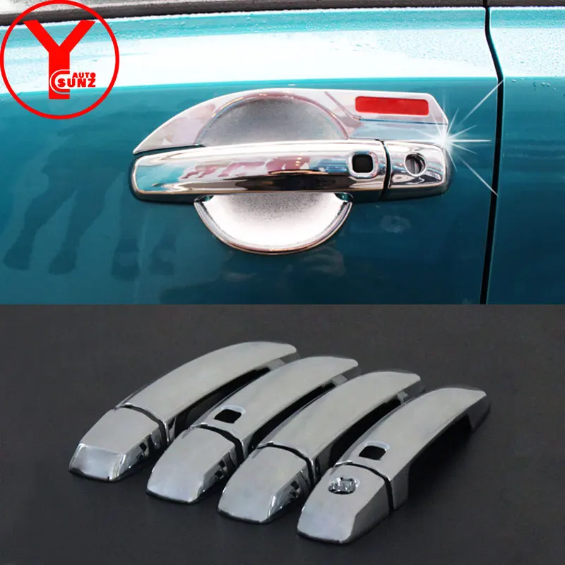 

ABS Chrome Side Door Handle Protectors For Suzuki Vitara Escudo 2015 2016 2017 2018 2019 Accessories Car Styling Exterior Parts