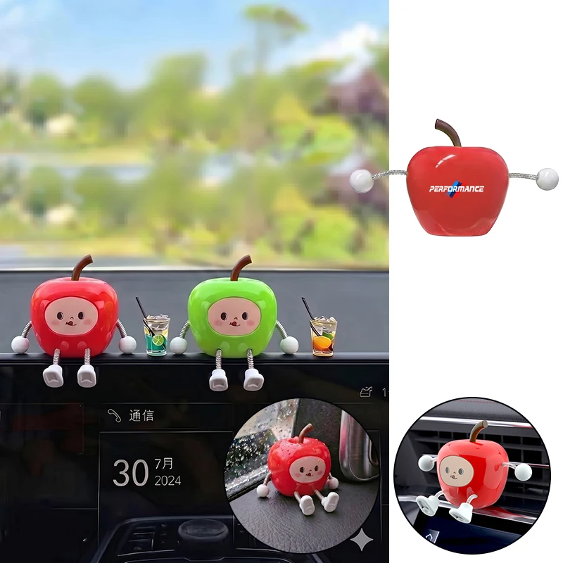 Car Dashboard Ornament Gift Apple Model Decor Decorations Accessories For BMW Performance X1 X3 X5 E39 E46 E90 F20 E60 F30