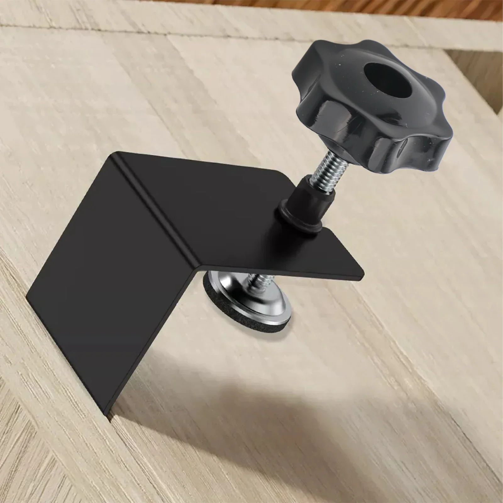 For Furniture For Fitness Equipment Threaded Clamping Nuts Star Grip Nuts Black Manual Adjustment Rust Resistant