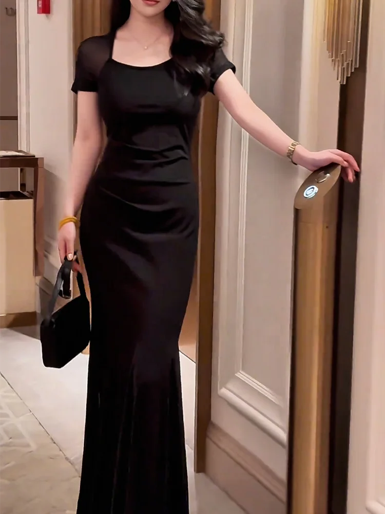 

Новое поступление: Женское модное летнее платье больших размеров в корейском стиле с длинным рукавом и круглым вырезом, в стиле Одри Хепберн.