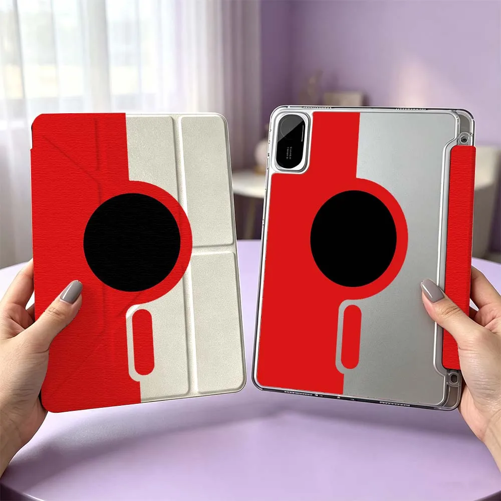 

Cartoon Red Circle Design Cool For Xiaomi Redmi Poco Pad 8 7 6 5 Pro SE 5G 11.2 12.1 11 inch 3Y Tablet Case