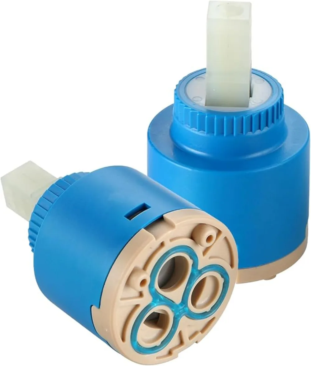 

Ceramic Disc Cartridge Mixer Faucet Thermostatic Cartridge Faucet Disc Valve Pp Plastic Ceramic Cartridges For Mixer 35/40Mm