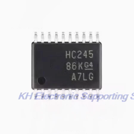 10pcs original SN74HC245PWR 74HC245 TSSOP -20 three-state output eight-way bus transceiver chip