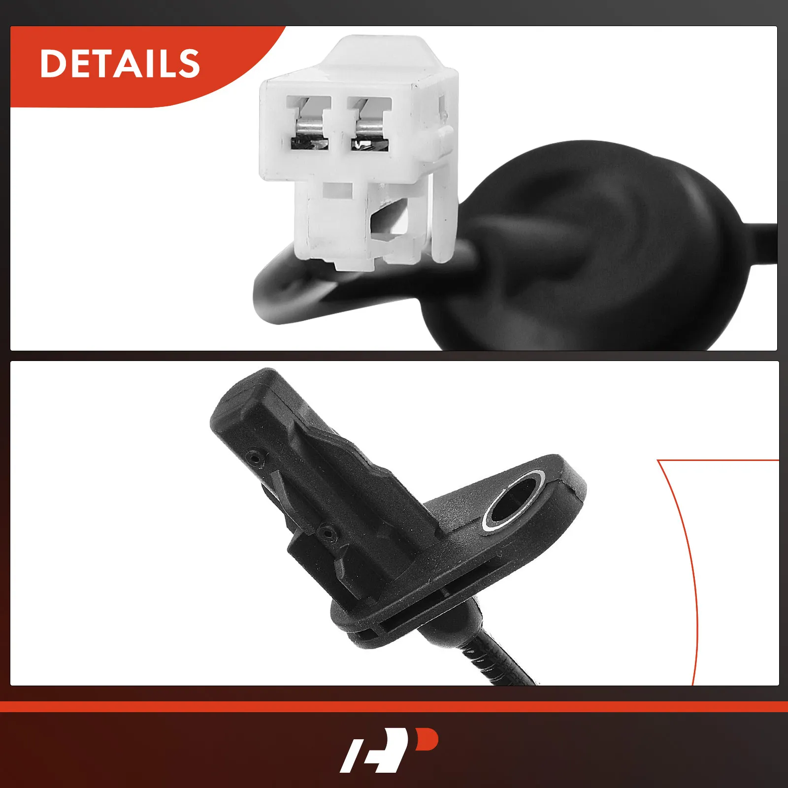 A-Premium Rear Passenger Side ABS Wheel Speed Sensor for Kia Sportage 2011 2012 2013 2014 2015 2016 Hyundai Tucson 7