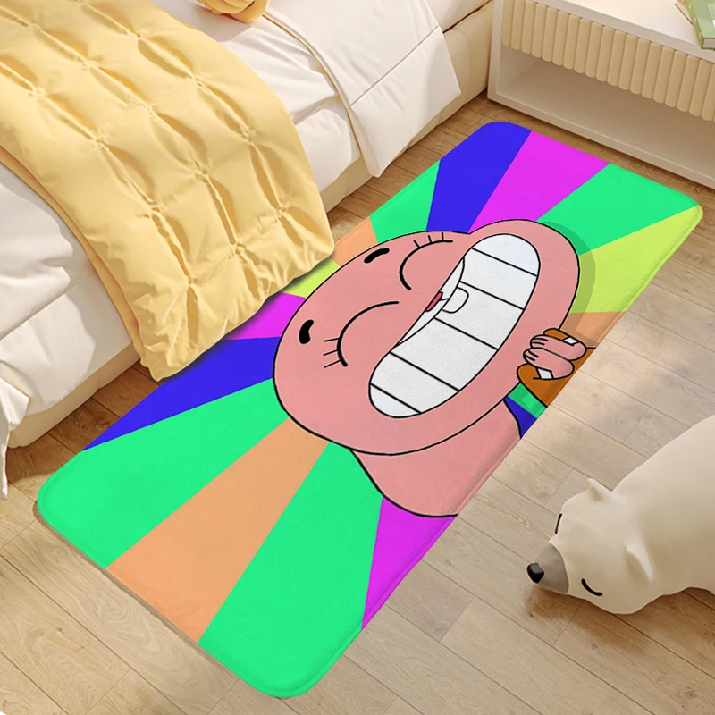 Carpet Living Room The A-Amazings World of G-Gumballs Funny Doormat Entrance Door Washable Non-slip Kitchen Kids Bedroom Rug