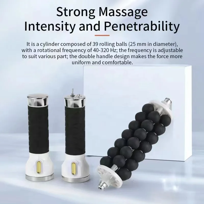 Micro-vibration Rolling Massage Device Strong Massage Intensity and Penetrability