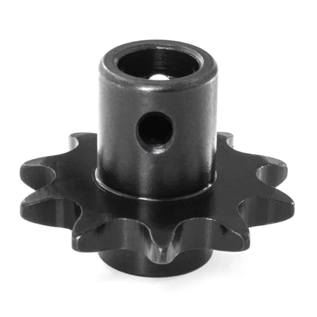 For LOSI 1/4 Promoto-MX Toy Motorcycle Steel Front Chain Sprocket 10T Gear Upgrade Parts Modification