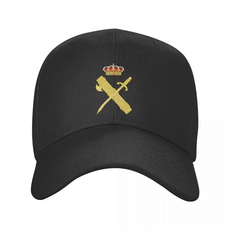 Emblem Of The Spanish Civil Guard Baseball Cap Adult Spanish Coat Of Arms Adjustable Dad Hat Men Women Hip Hop Snapback Caps