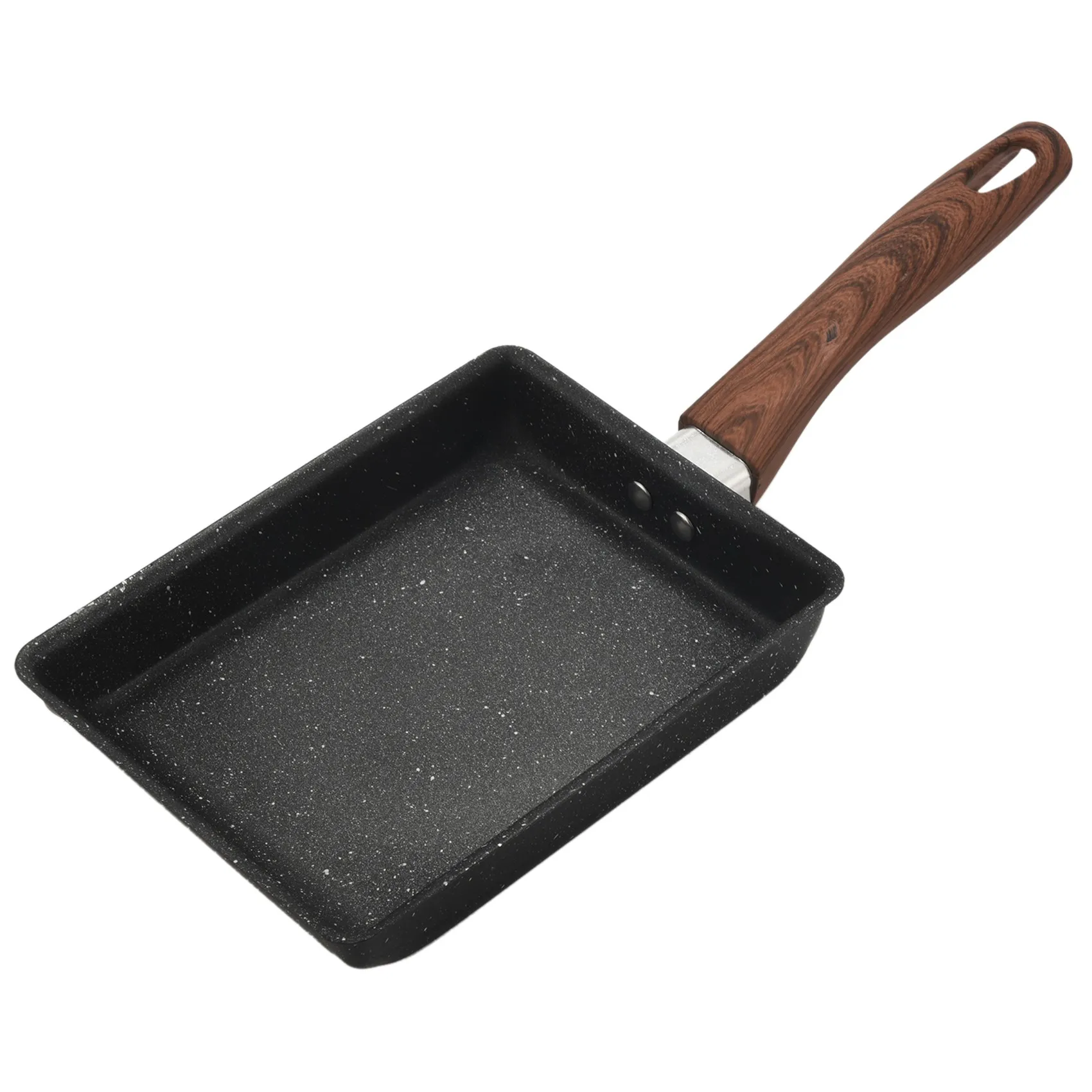 ABIYY-Tamagoyaki Pan Japanese Omelette Pan, Non-Stick Pan Coating Square Egg Pan Frying Pan to Make Omelets or Crepes