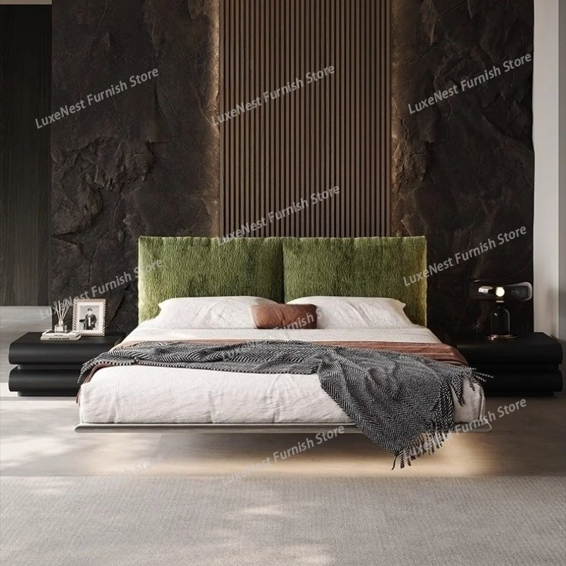 

Кровать размера King Size 180x200 см: современная деревянная кровать с основанием и каркасом, мебель для спальни, каркас кровати Queen Size с изголовьем, роскошная кровать King Size