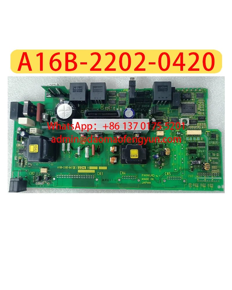 

A16B-2202-0420 Used Power Supply Board，A16B 2202 0420，Fast shipping，The shipment will be arranged after passing the test