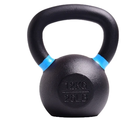 Factory Custom Cast Iron Competition Kettlebell Set Powder Coated for Body Building Fitness