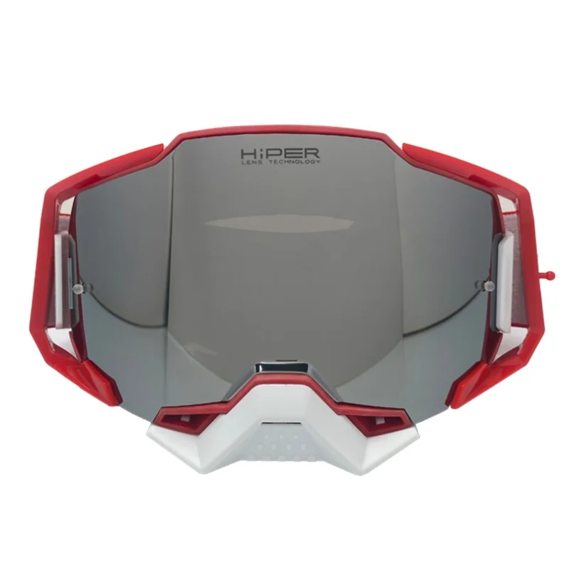 Offroad Enthusiast Exclusive Riding Goggles, Anti Mist UV Filter Durable Structure Multiple Colour Designs To Select