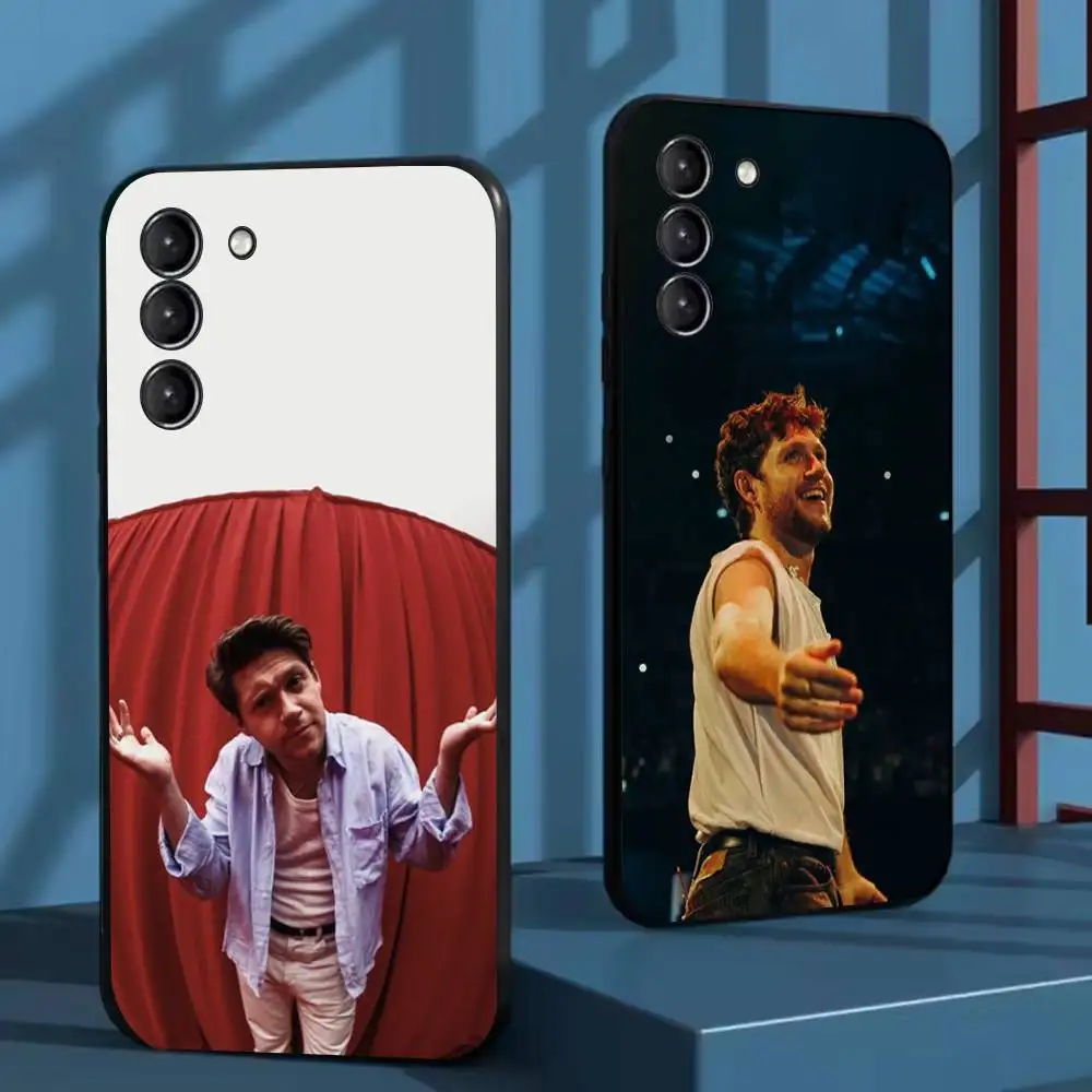 

Singer N-Niall Horan Phone Case For Samsung Galaxy A73,72,51,53,52,71,22,5G,Note,J7,8,9 Soft Black Cover