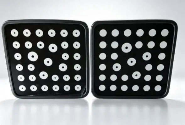 2Pcs Rear Target Board 12 Inch For Wheel Alignment Machine 3D Alignment System