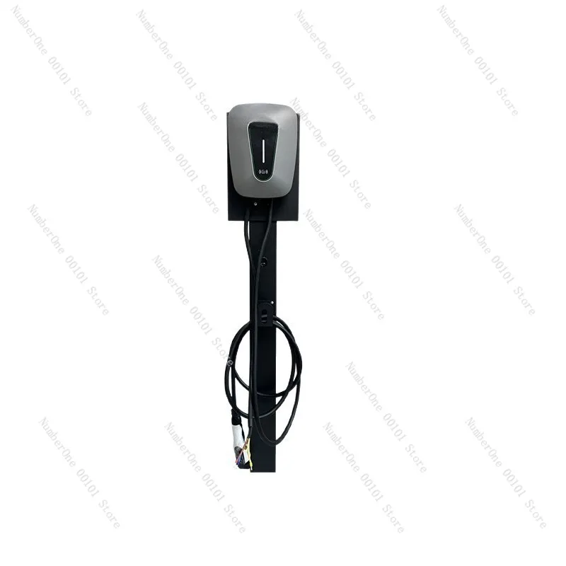 Sleek Modern AC 7KW Electric Vehicle Charging Station 220V Wall Mounted EV Charger with Charging Gun China Standard 7 Pin