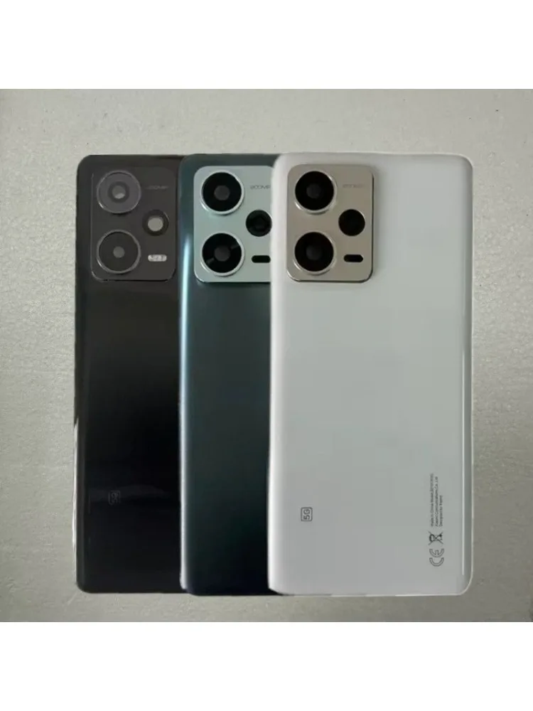 Obudowa baterii, tylna szklana pokrywa, obudowa na telefon Xiaomi Redmi Note 12 Pro+ 5G 12Pro Plus z obiektywem aparatu — zdjęcie produktu 5