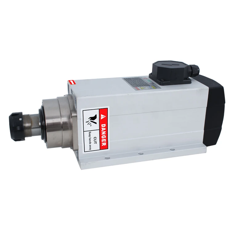 GDZ120 * 103-4.5 kw numerical control spindle 4.5kw air-cooled ER32 300HZ BT30 motor 220V/380V woodworking milling