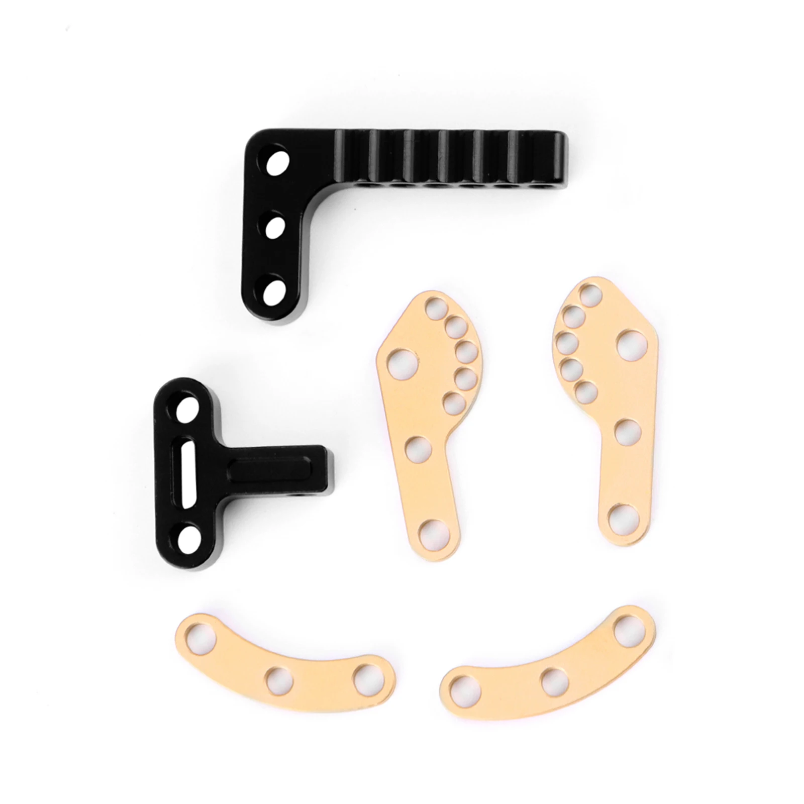 DashRC Trailer Hitch อุปกรณ์เสริมโลหะปรับ Trailer Tow Hook สําหรับ 1/10 RC Crawler TRX4 SCX10 GEN7 GEN8 อัพเกรด