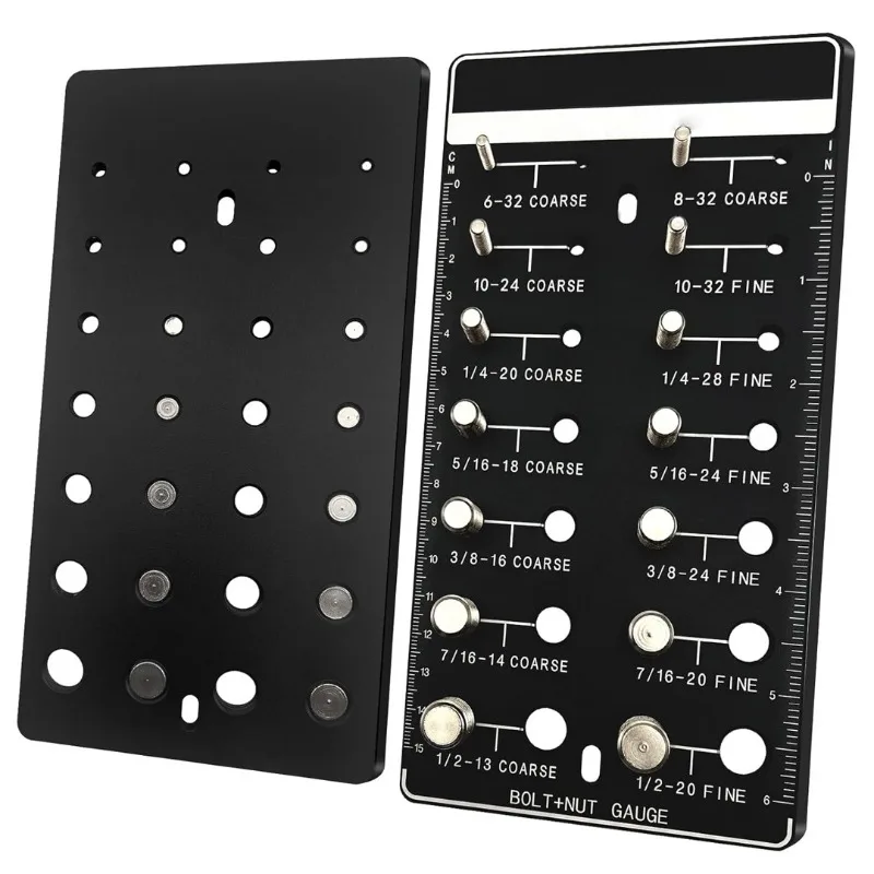 For Screw Nut and Bolt Thread Checker, Screw Gauge 3 Pack