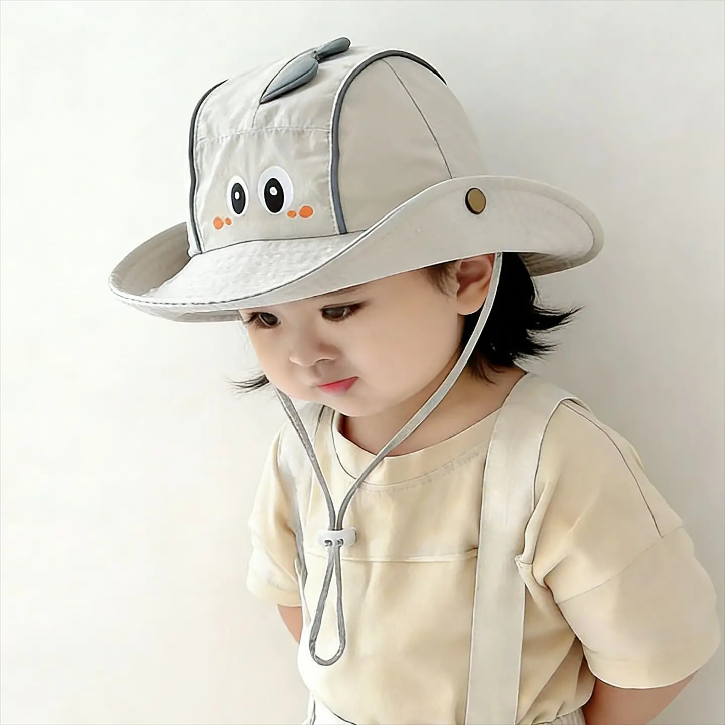

Baby Sun Hat New Spring Autumn Thin Children Outdoor Caps Boy Girl Summer Panama Hat Camping Beach Bucket Hat For 6-18 Months