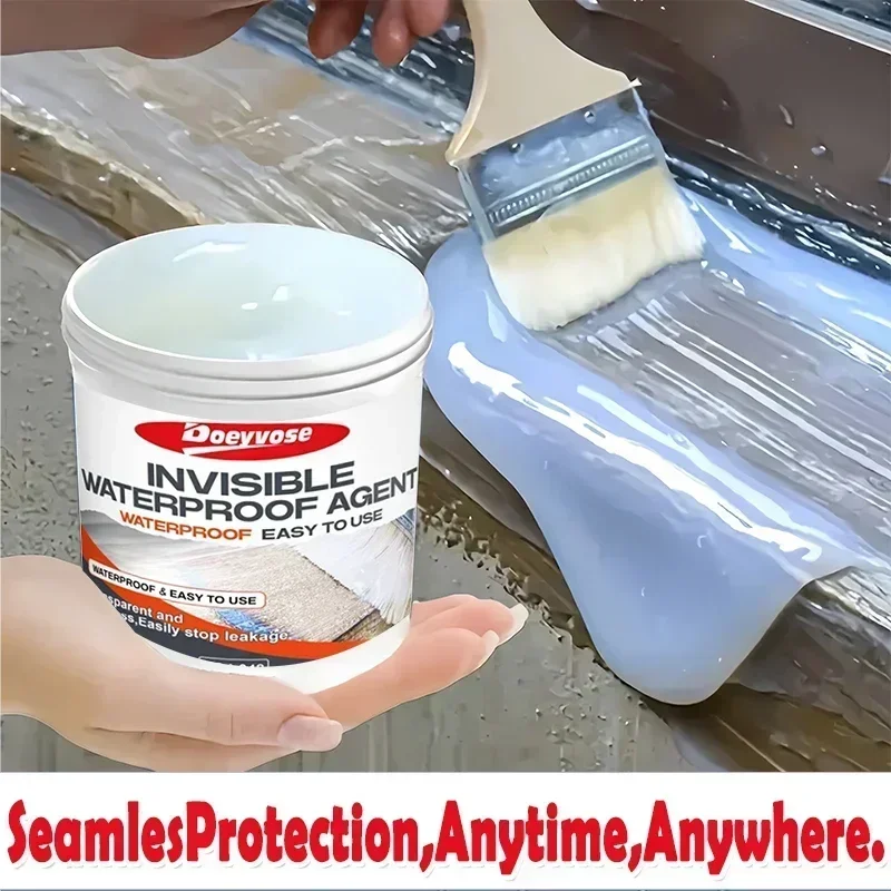 Super Invisible Waterproof Sealant  Transparent Anti-Leak Glue  For Roof Bathroom Wall Crack Repair
