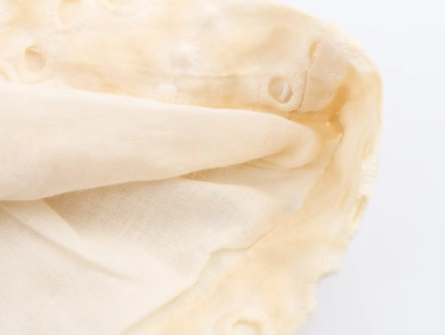 Women Hollow Out Embroidery V-Neck Long Sleeve Blouse&Elastic Waist Shorts Set Casual White Full Temperament Suit Ladies Outfit