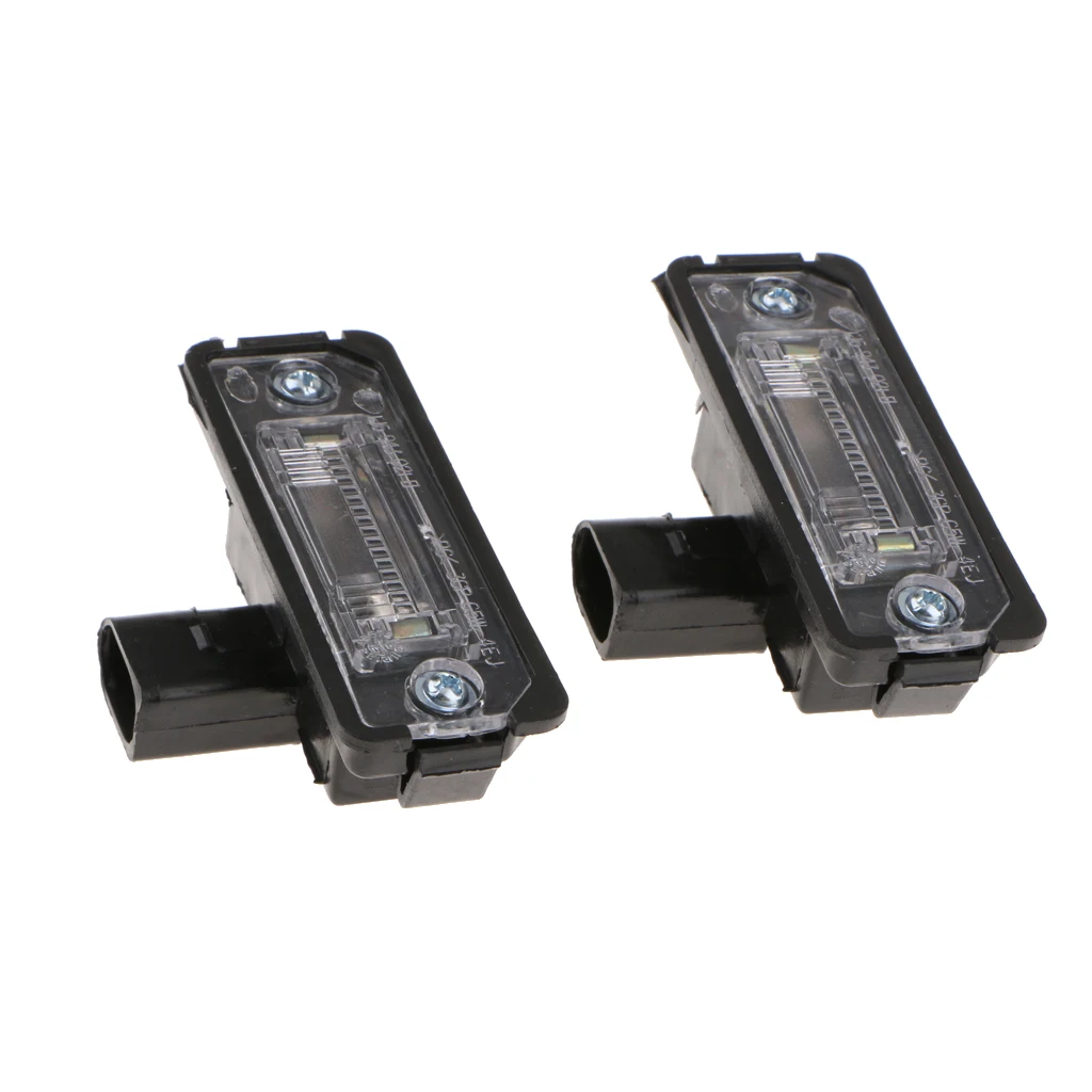 

2 Pieces Rear Car License Plate Light Lamp for VW Golf Jetta MK4
