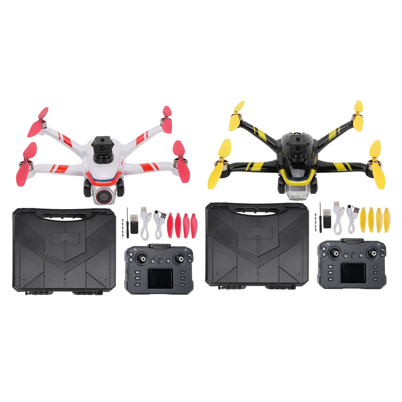 

Дрон с пультом управления и экраном, 4K-камера высокого разрешения, умное предотвращение препятствий, бесщеточный квадрокоптер для аэрофотосъемки