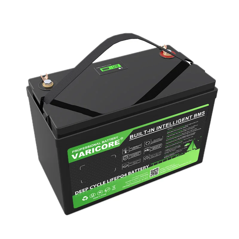 VariCore 12V/24V/36V/48V 340Ah 200Ah 180ah 100Ah 120Ah LiFePO4 battery for 4s 8s 10s 16s Solar Touring car Golf cart Duty-free