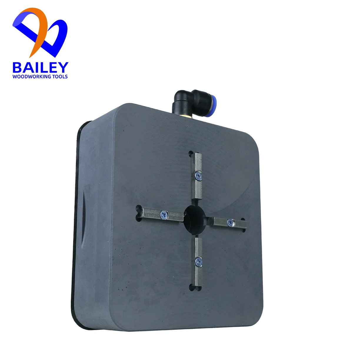 BAILEY 1PC 132x146x48mm Double Side Seal Flat Table Vacuum Pod for Biesse Spoil Board Woodworking Tool