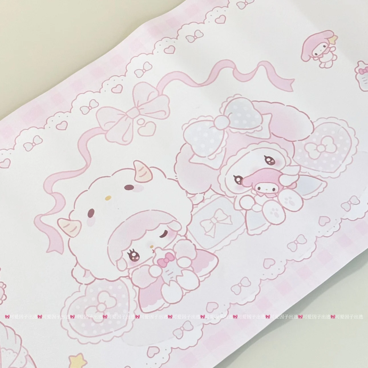 

Ins Style Original Pink Mouse Pad PU Leather Large Cartoon Non-slip Computer Keyboard Mat Office Study Girls Dormitory Table Mat