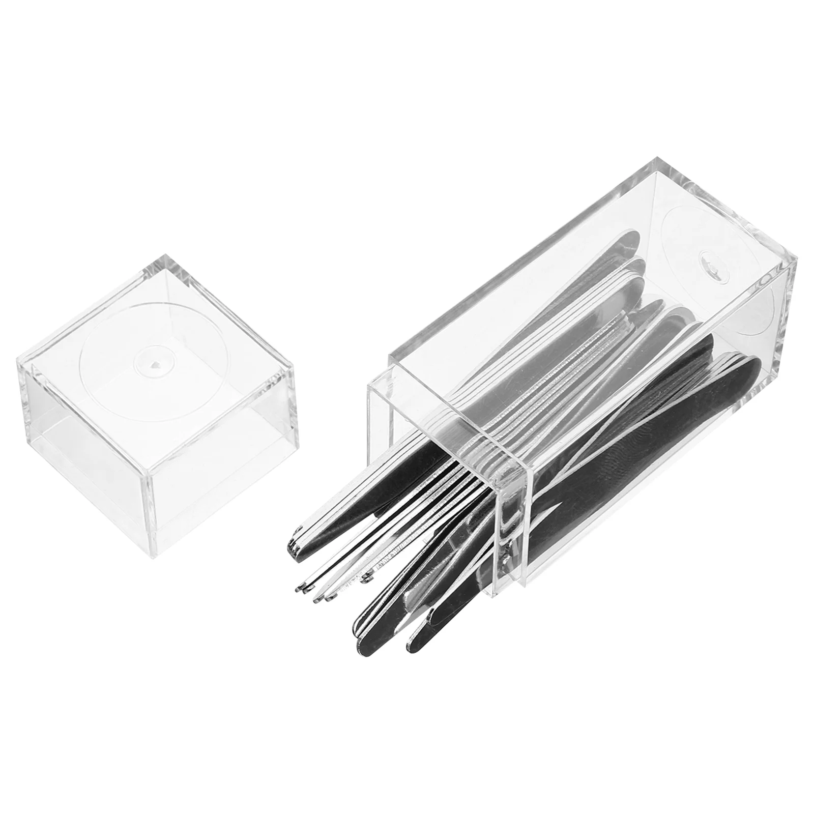 

36 Pcs Collar Stays for Shirts Aluminum Trash Bag Pants Stainless Steel Support Dress Inserts