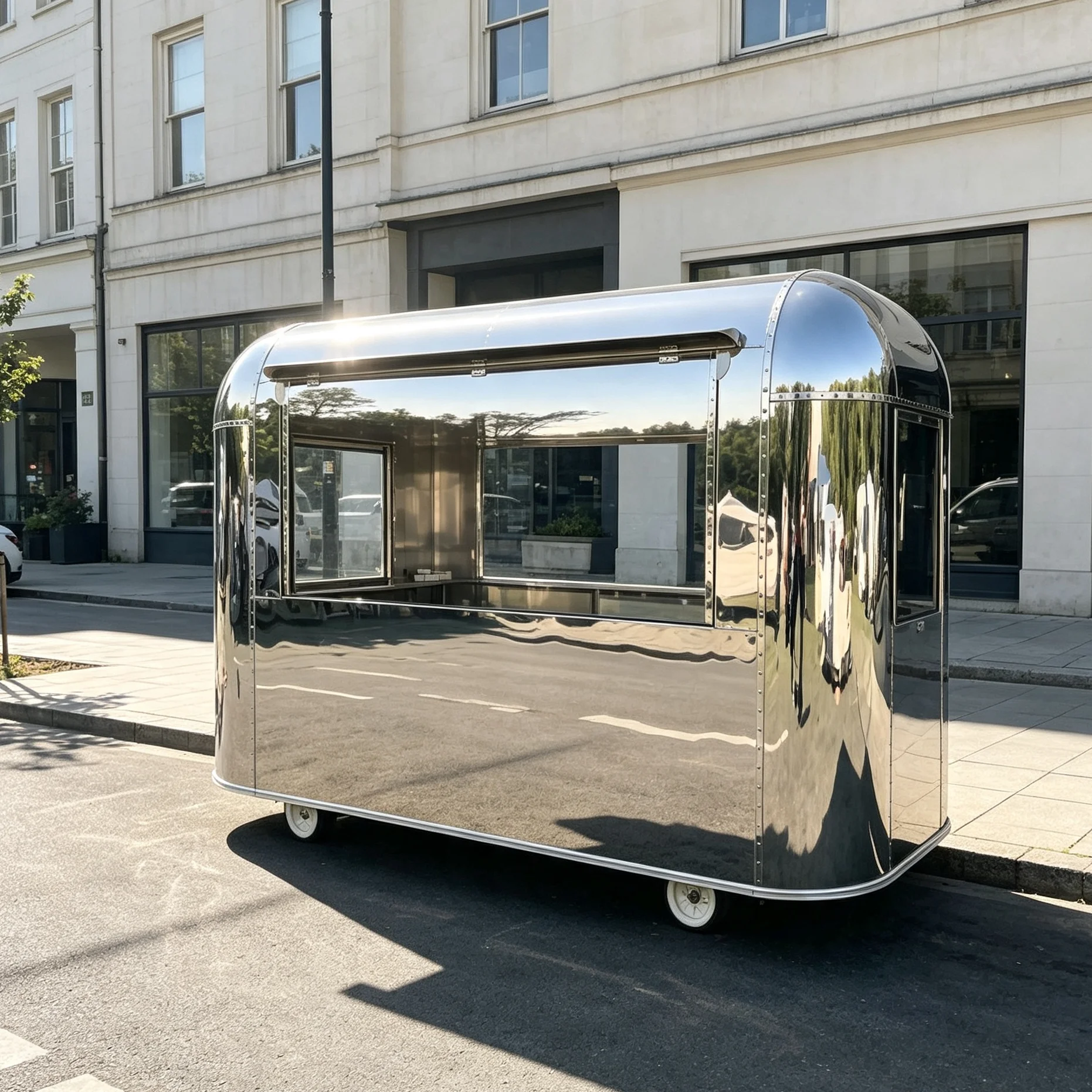 New Customised Cheap Mobile Food Truck Kebab Mobile Food Cart & Mobile Kitchen Concession Trailer Concession Food Truck Trailer