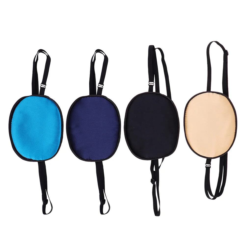 

4pcs Silk Patches For Kids Amblyopia Blocking Pediatric Masks Eye Correcting Patches For Lazy Eye Training