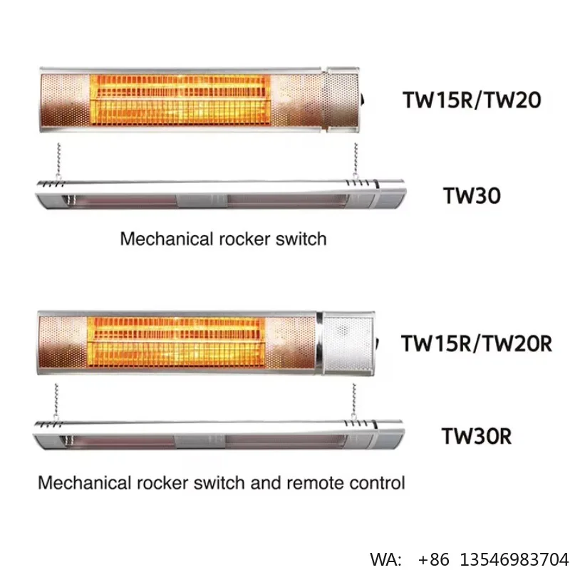 Manufacturer Electric Infrared Outside Heater 3000w