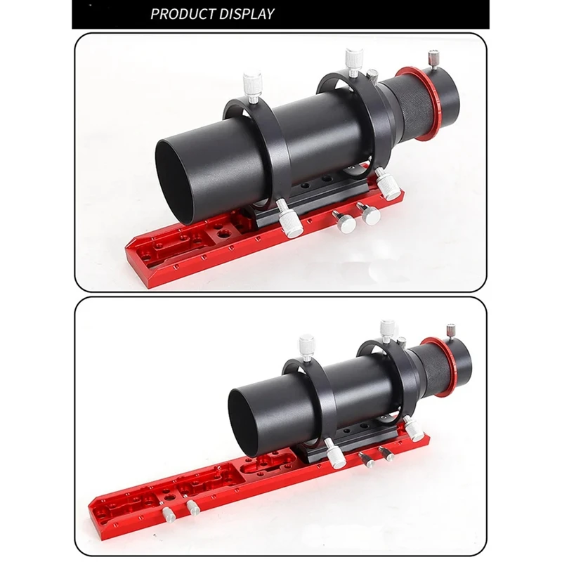 Piezas de telescopio astronómico Shrew Dovetail, espejo de guía de pista ancha/estrecha, espejo primario, placa de Paloma, placa roja