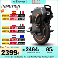 EU In Stock INMOTION Adventure V14 50S Electric Unicycle 134V 2400Wh Peak Power 9000W 70km/h MAX Speed 120km Range Kickscooter