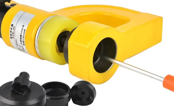 Portable Manual Hydraulic Bridge Hole Opener Metal No-Punch Hole Opener Split Opener