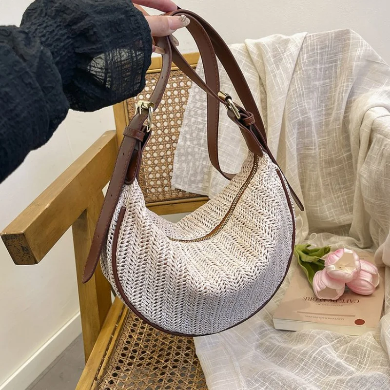 

2025 New High-end Luxury Brand Ladies Leather Shoulder Bag Famous Designer Simple Paris​