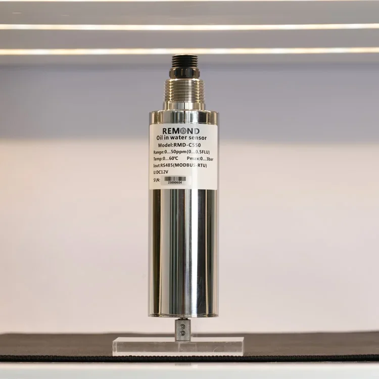 RS485 Oil In Water Sensor Self Cleaning Oil In Water Analyzer Online Oil In Water Meter Tester