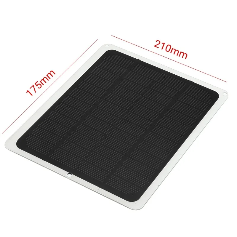 Omni-em 20W Painel Solar e Fan Kit