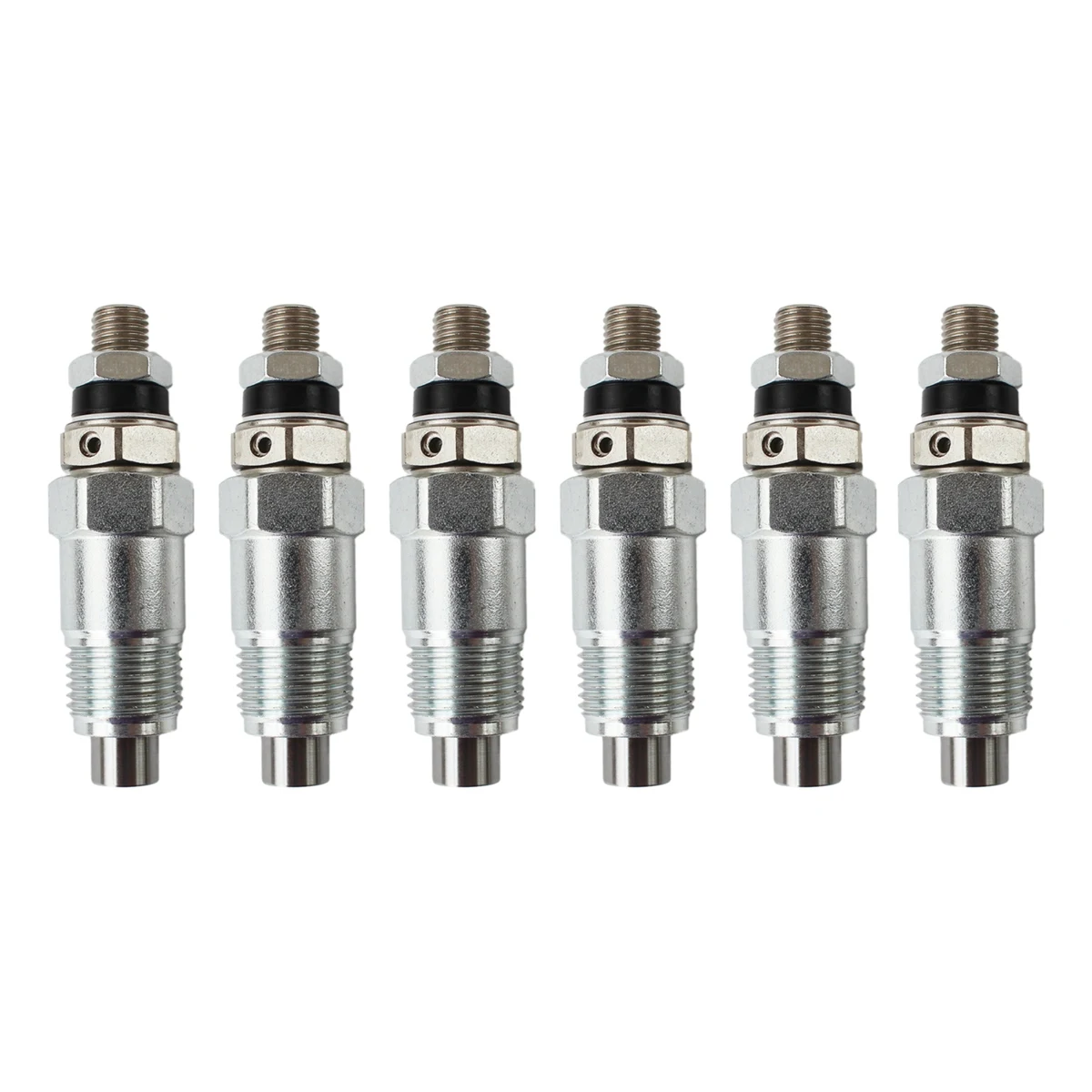 6PCS Fuel Injectors 093500-1800 23600-56011 093500-1810 Fits For Toyota 2B/B 2J/2H Engine Fuel Supply System Accessories