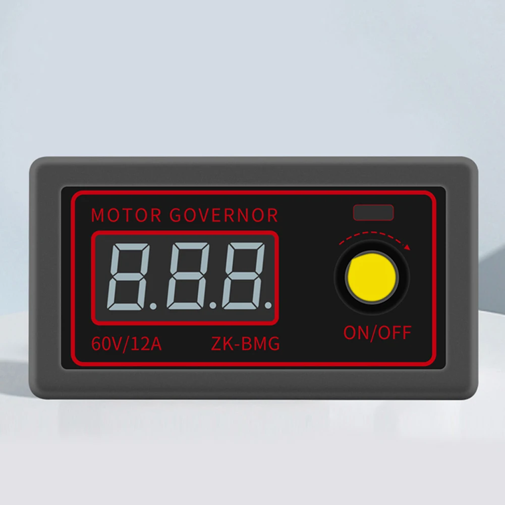 

PWM Fan Speed Control Switch DC 9-60V 12A 500W Motor Dimming Speed Controller 5V 12V 24V Adjustable Frequency Duty Cycle