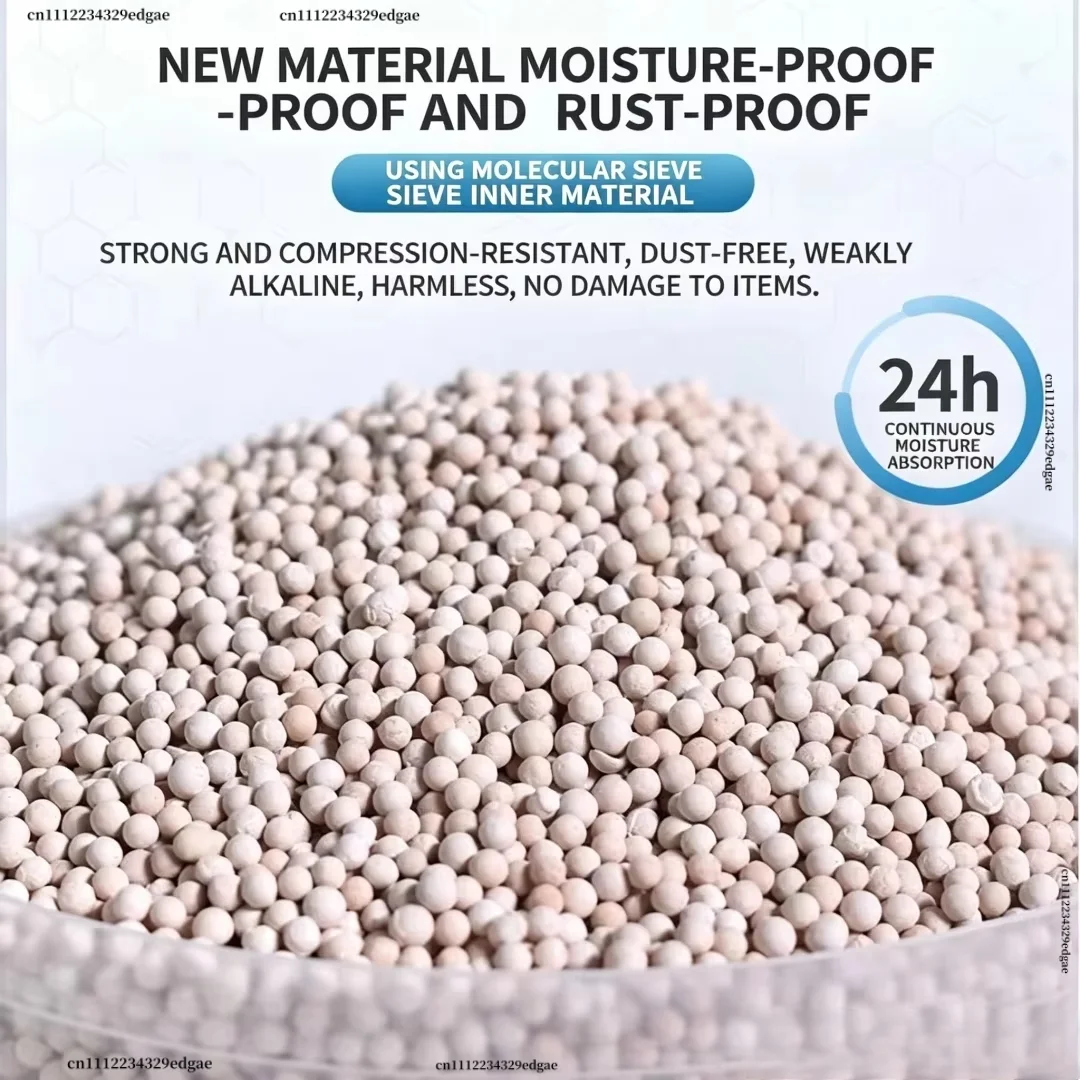 High Quality 3a 4a 5a 13x Zeolite Molecular Sieve Desiccant Drying Beads 3-5mm Dehumidification Moisture Proof Desiccant